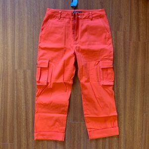 Safety Orange Cargo Trousers
